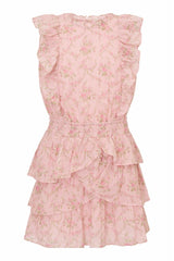 Decker Tween Dress, Spiced Camellia