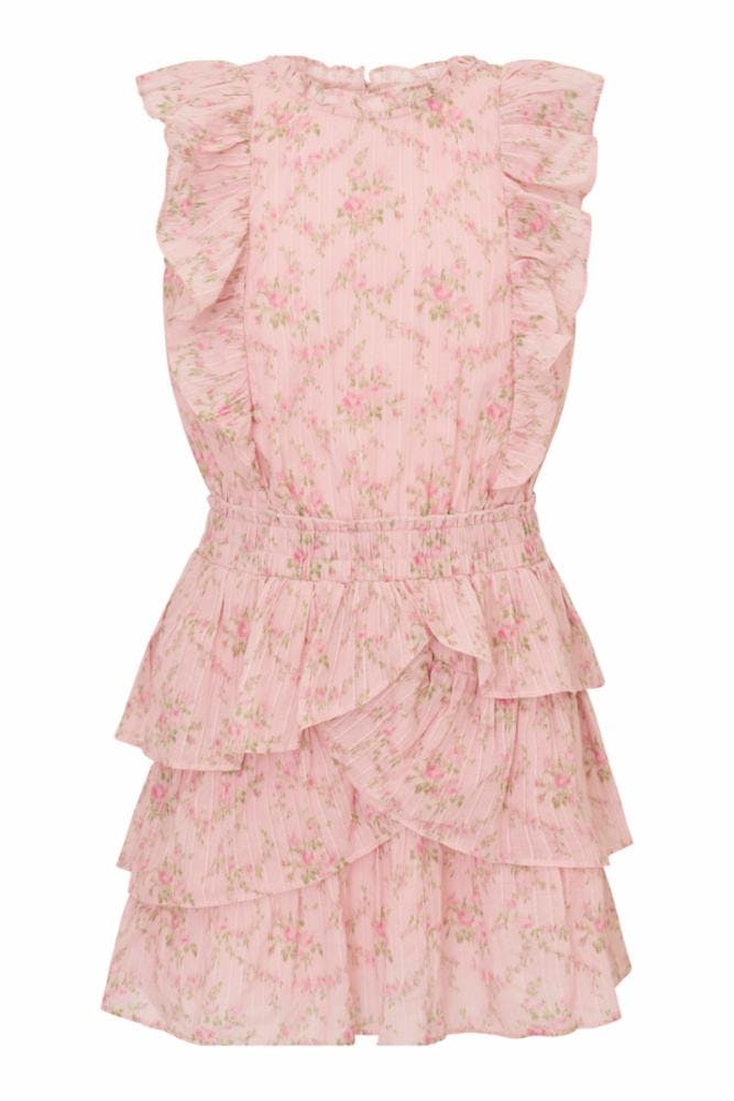 Decker Tween Dress, Spiced Camellia