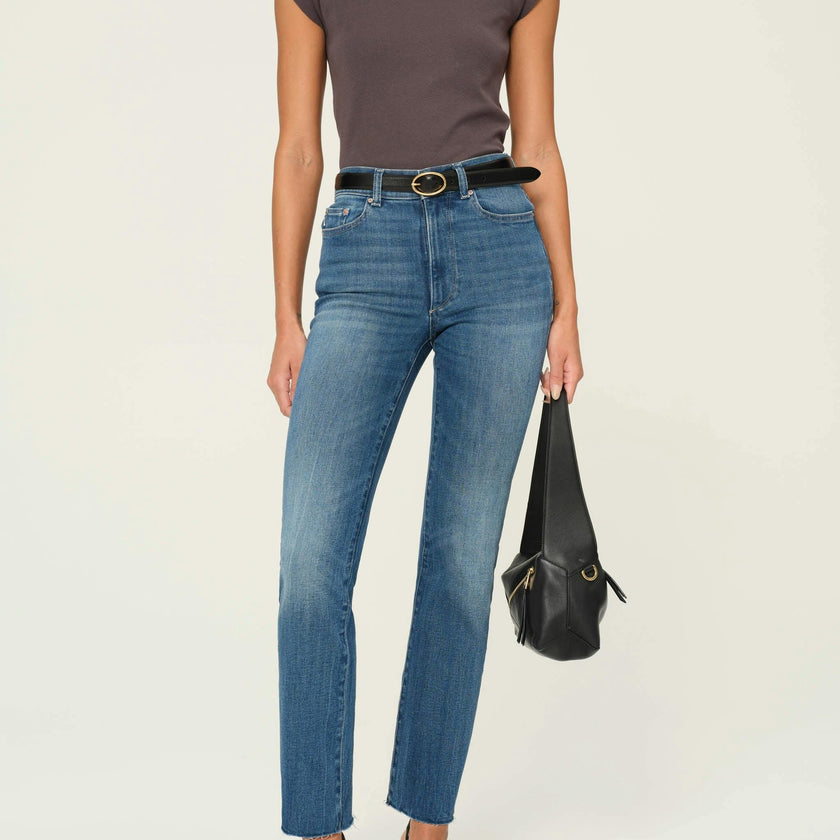 Halle Straight High Rise Instasculpt 29" Jeans | Palm Springs