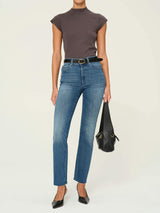 Halle Straight High Rise Instasculpt 29" Jeans | Palm Springs