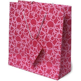 Large Pink Circles Gift Bags