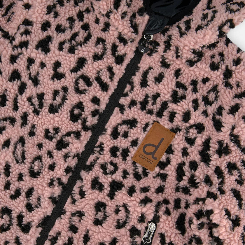 Reversible Mid-Season Jacket Pink And Black