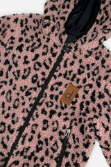 Reversible Mid-Season Jacket Pink And Black