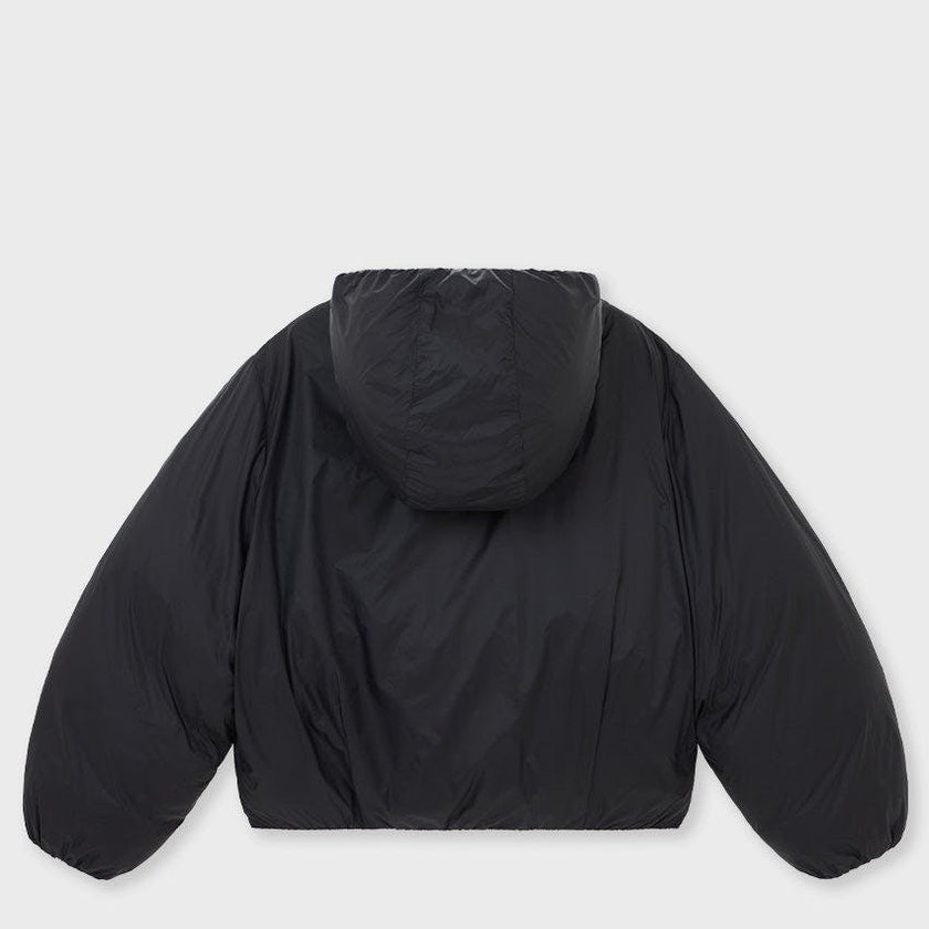 Cropped Lightweight Reversible Puffer
