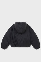 Cropped Lightweight Reversible Puffer