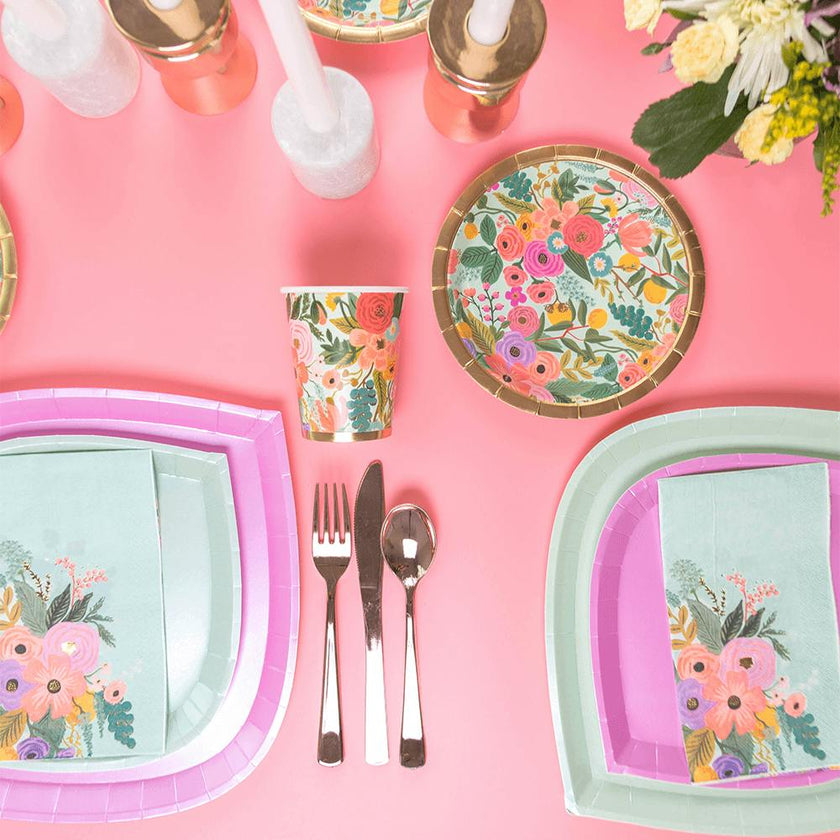 Posh PinkAholic Plates - 3 Size Options