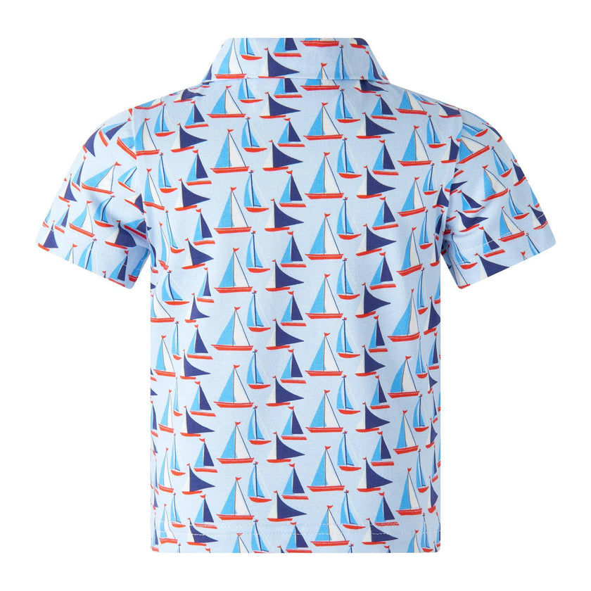 Sailboat Polo & Short Set