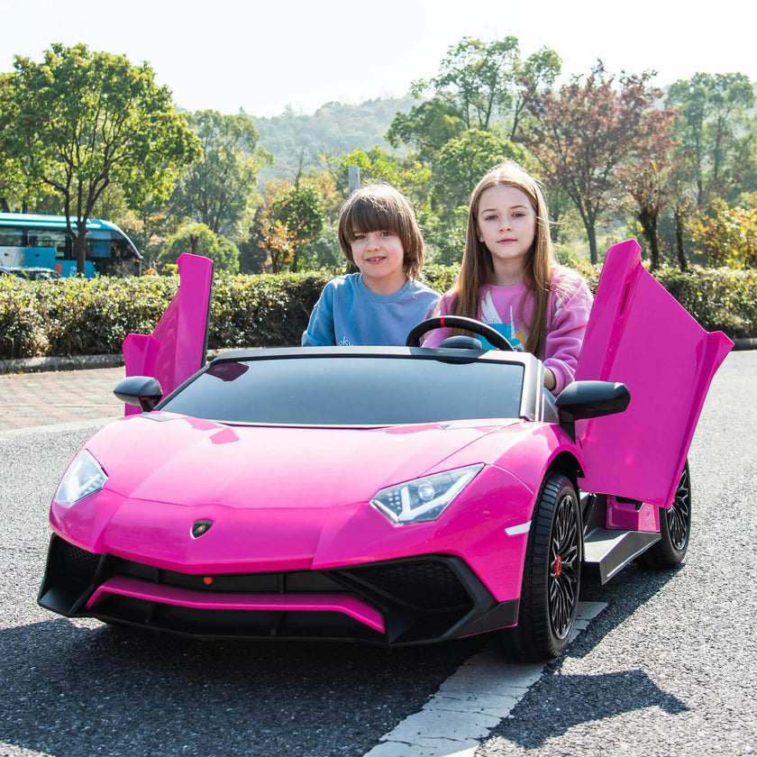 Officially Licensed Lamborghini Aventador 24V 2-Seater Ride-On