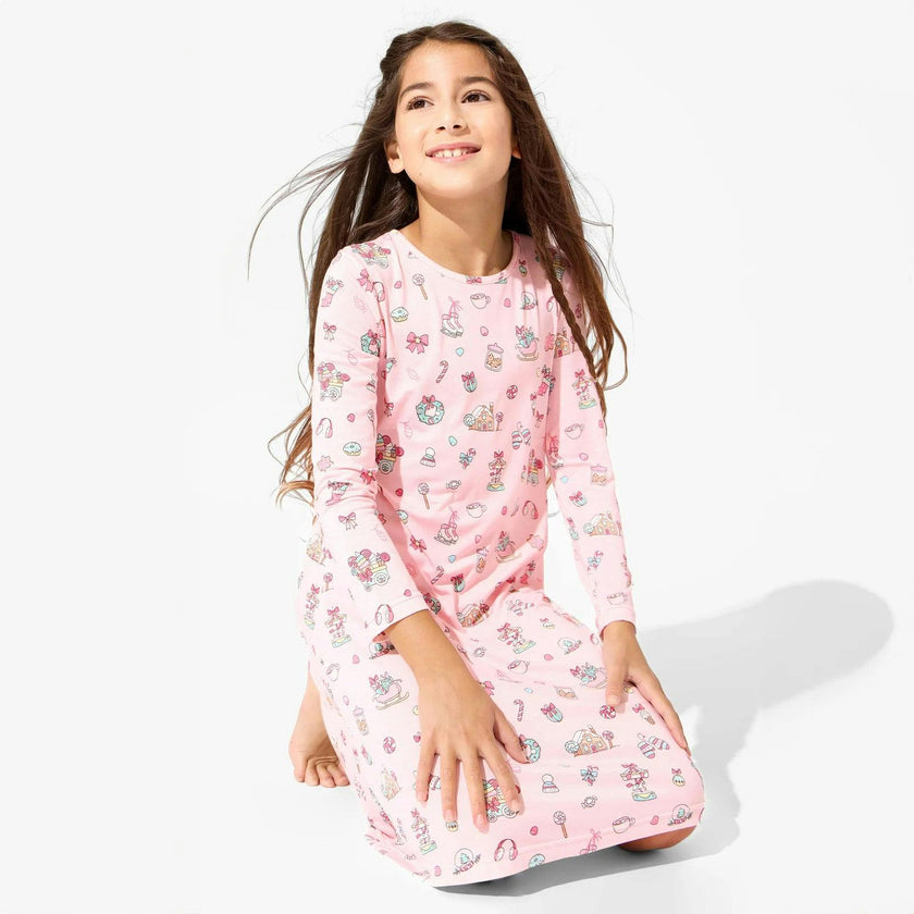 Pretty In Pink Holiday Bundle - Bamboo Girls' Dresses