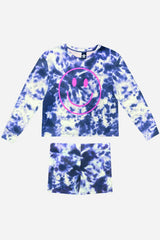 Simply Soft Long Sleeve Easy Tee & Tumble Short Lounge Set
