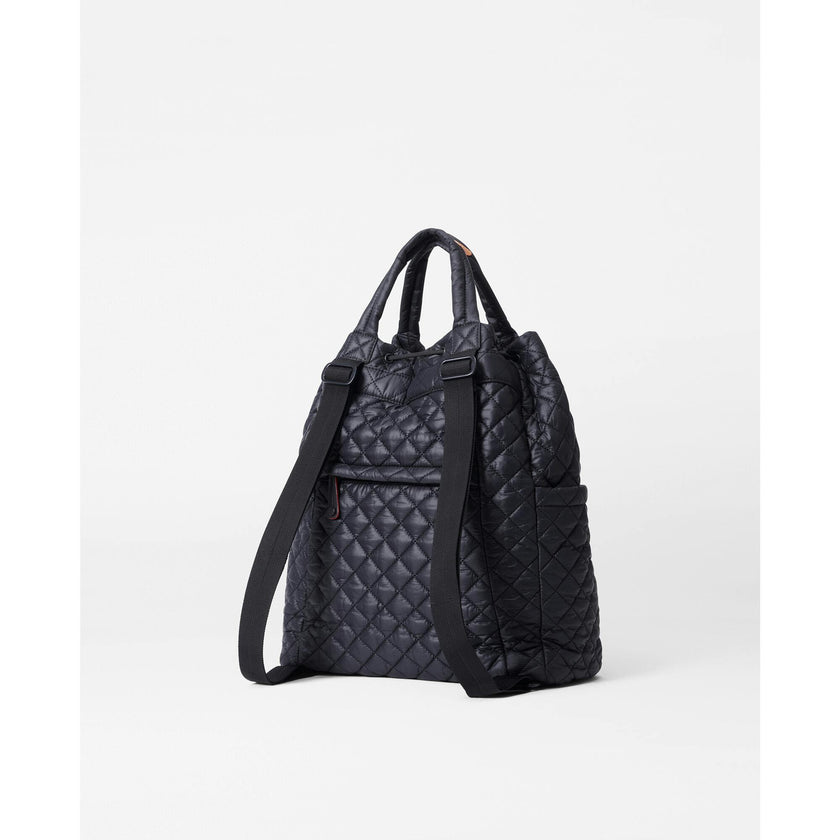 Black Metro Convertible Backpack
