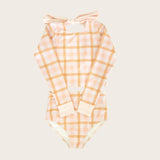 Sunkissed Plaid Two Piece Long Sleeve