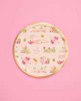 Palm Royale Plates - 32 paper plates, 2 sizes