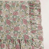 Betsy Ann Timeless Floral Ruffle Zipper Pouch
