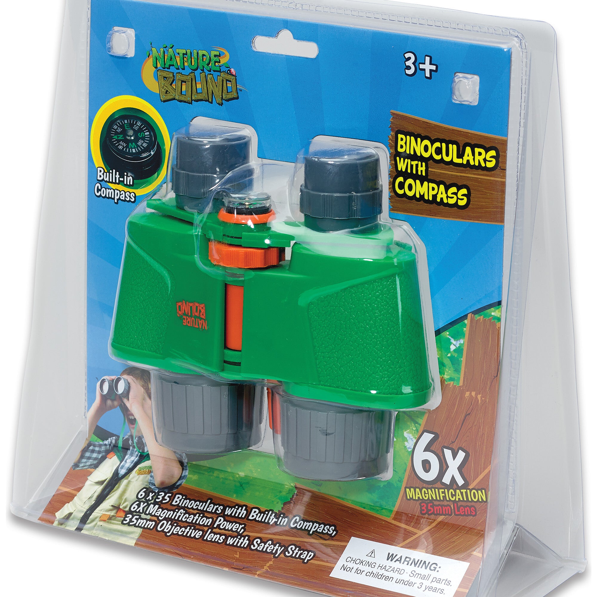 Nature Bound: Binoculars With Compass