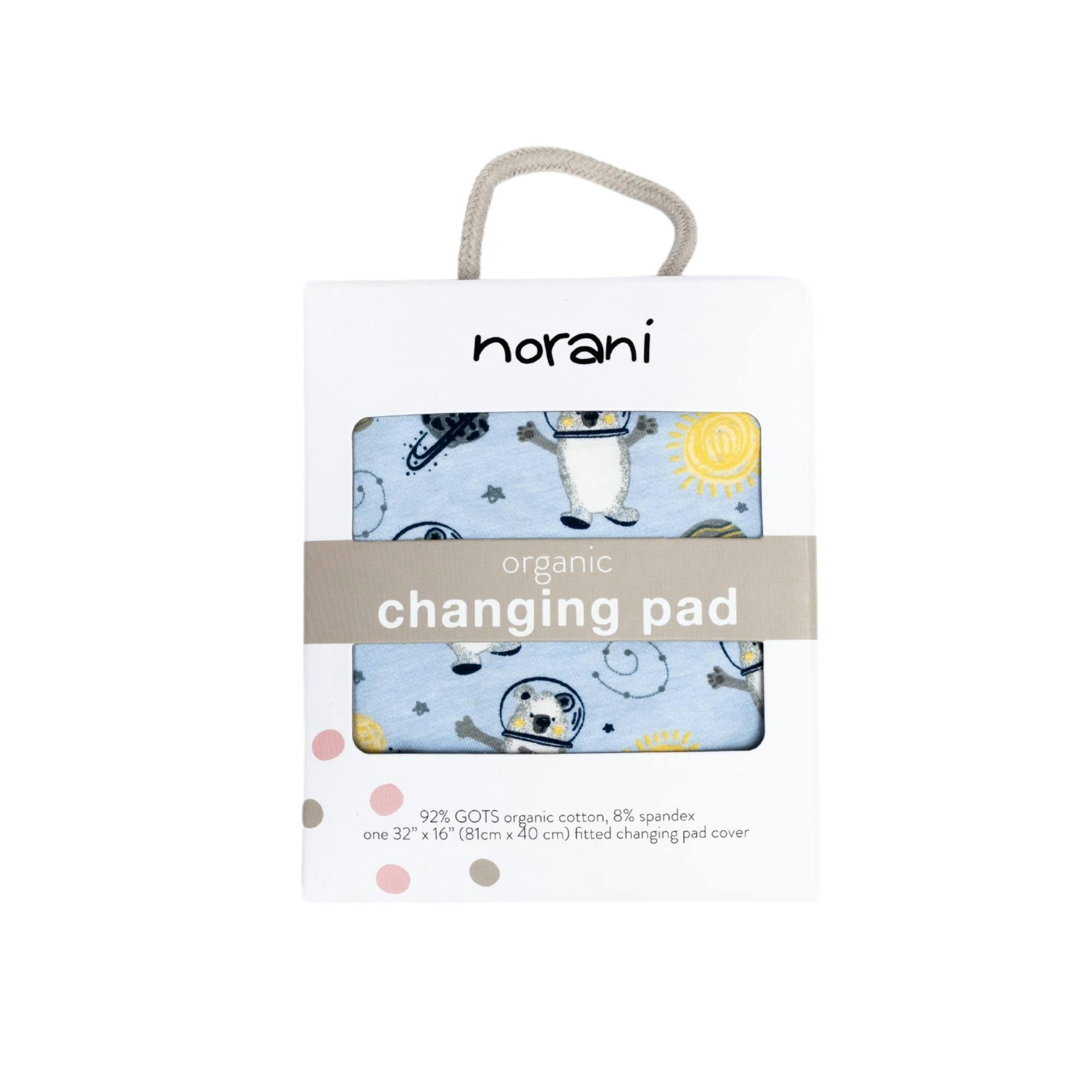 Print Organic Changing Pad Cover