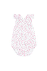 Pink Cheetah Print Ruffle Bubble