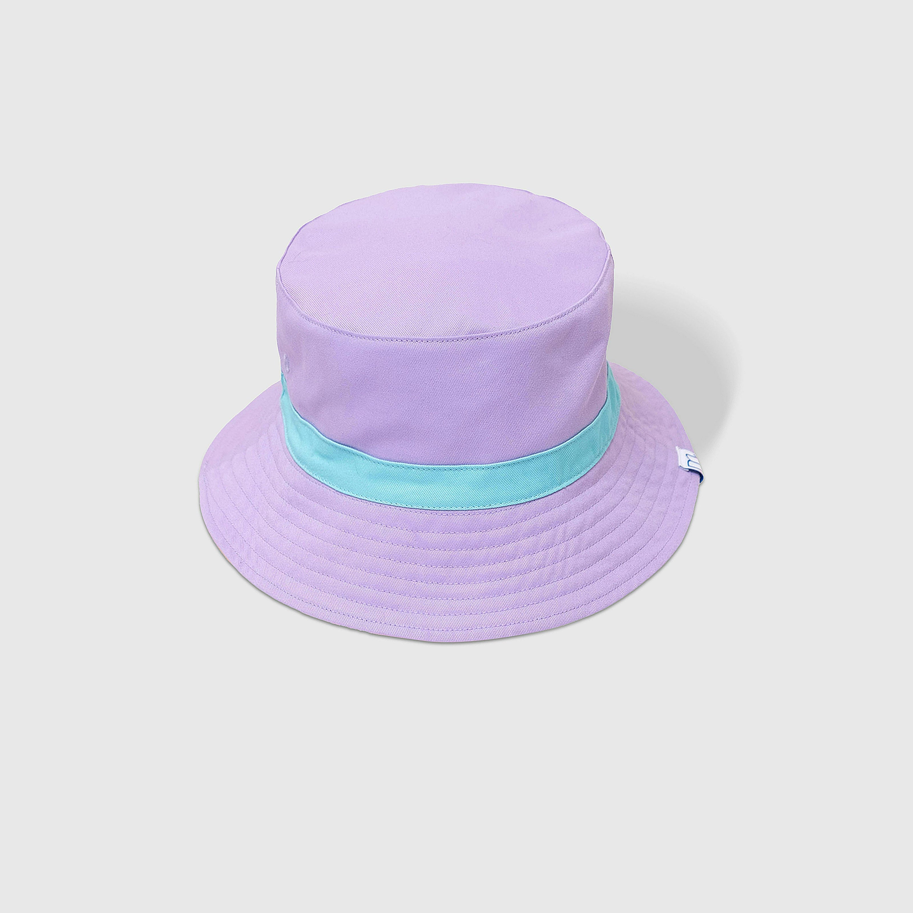 Reversible Bucket Hat – Happy Daisy Stripes