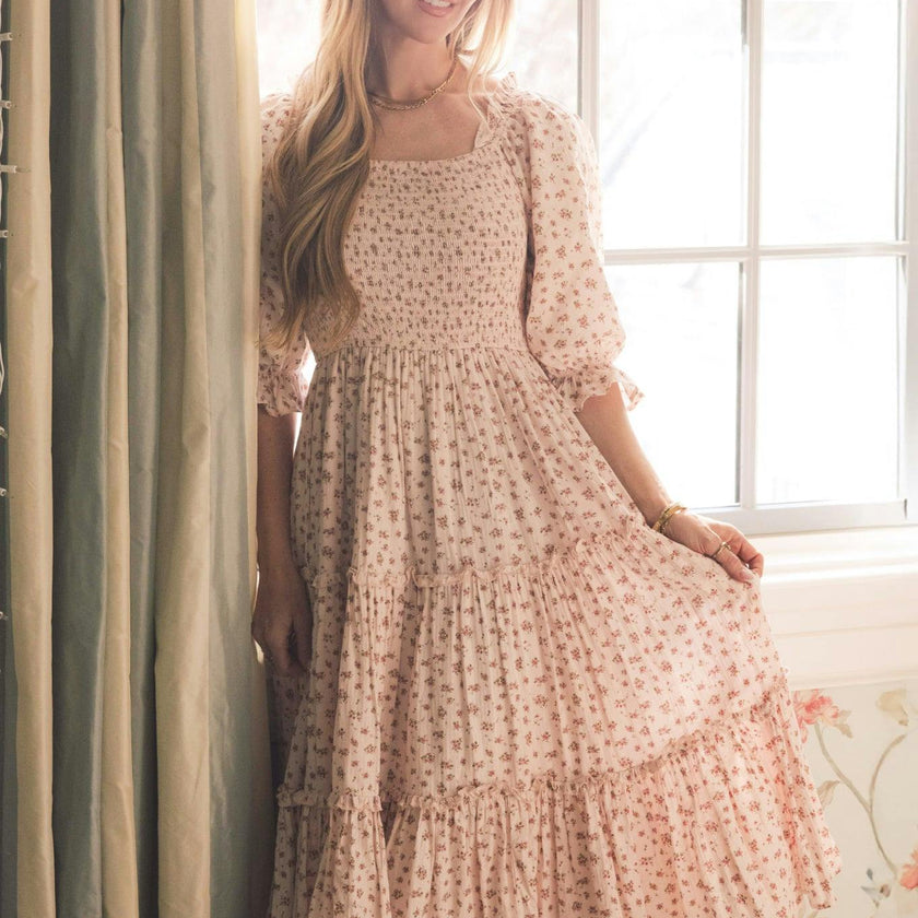 Madeline Dress In Pink