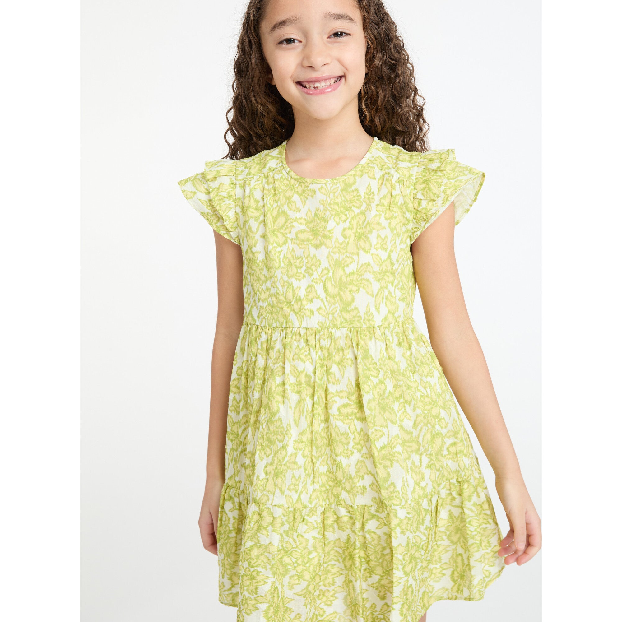 Mini Maribel Dress, Green