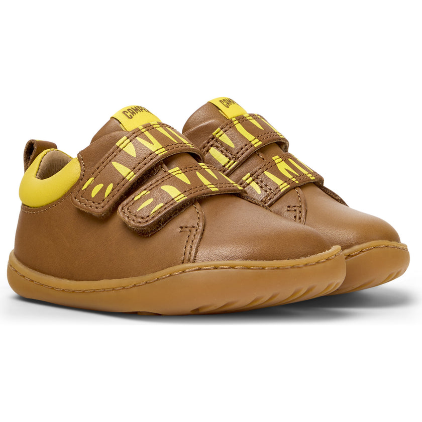 Shoes Peu Cami Twins First Walker Brown, Brown