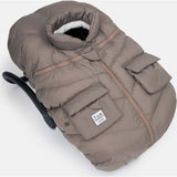 Zipped Puffy Car Seat Cocoon