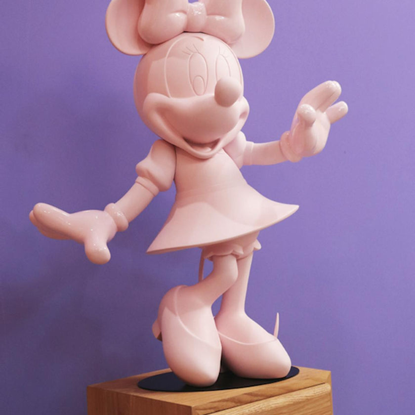 Minnie Mouse WELCOME Pastel Pink 24in