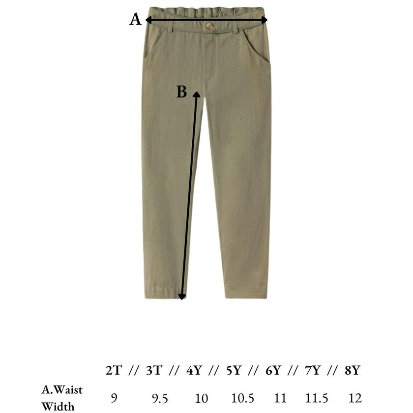 Benjie Pant in Vetiver