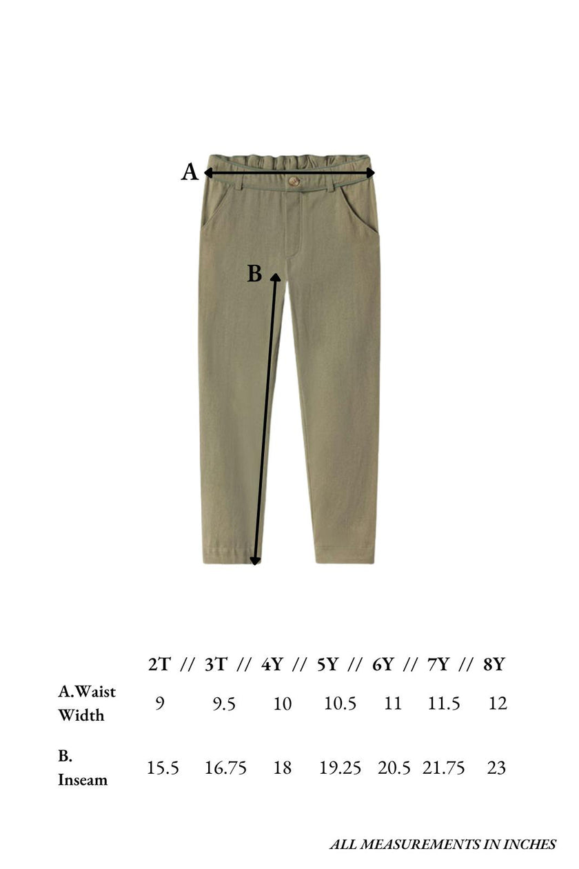 Benjie Pant in Vetiver