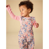 Lap Shoulder Baby Bodysuit, Red