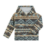RANCHO blue aztec jacket