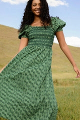Sunday Best Dress in Pine Felicity Floral