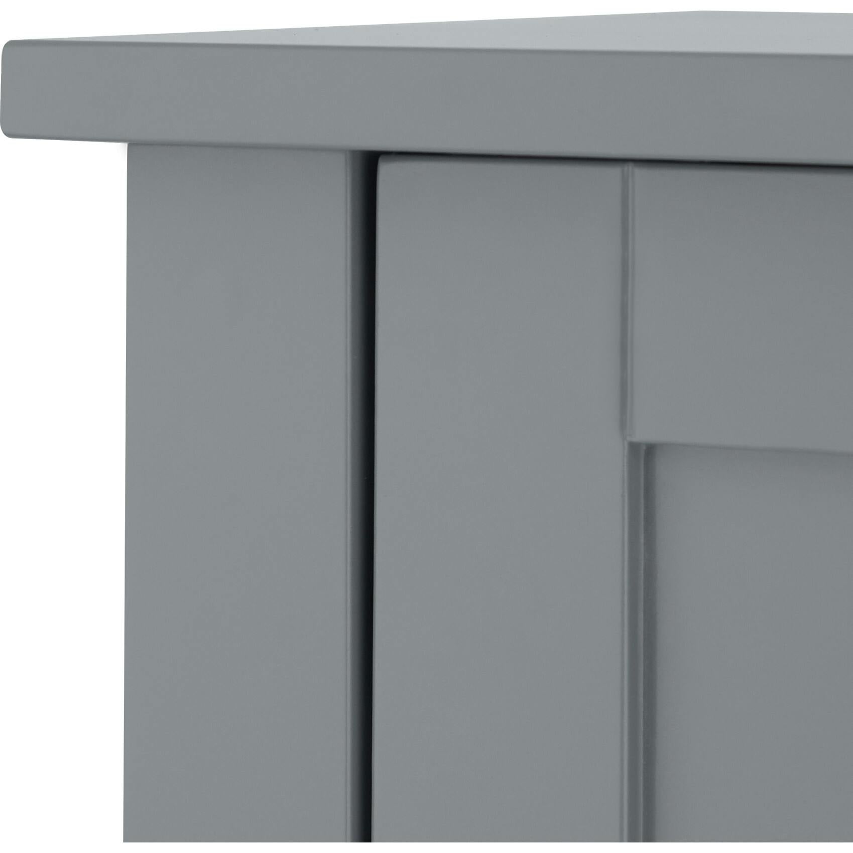Mercer Mid Century Modern Bathroom Linen Tower Storage with Two Doors