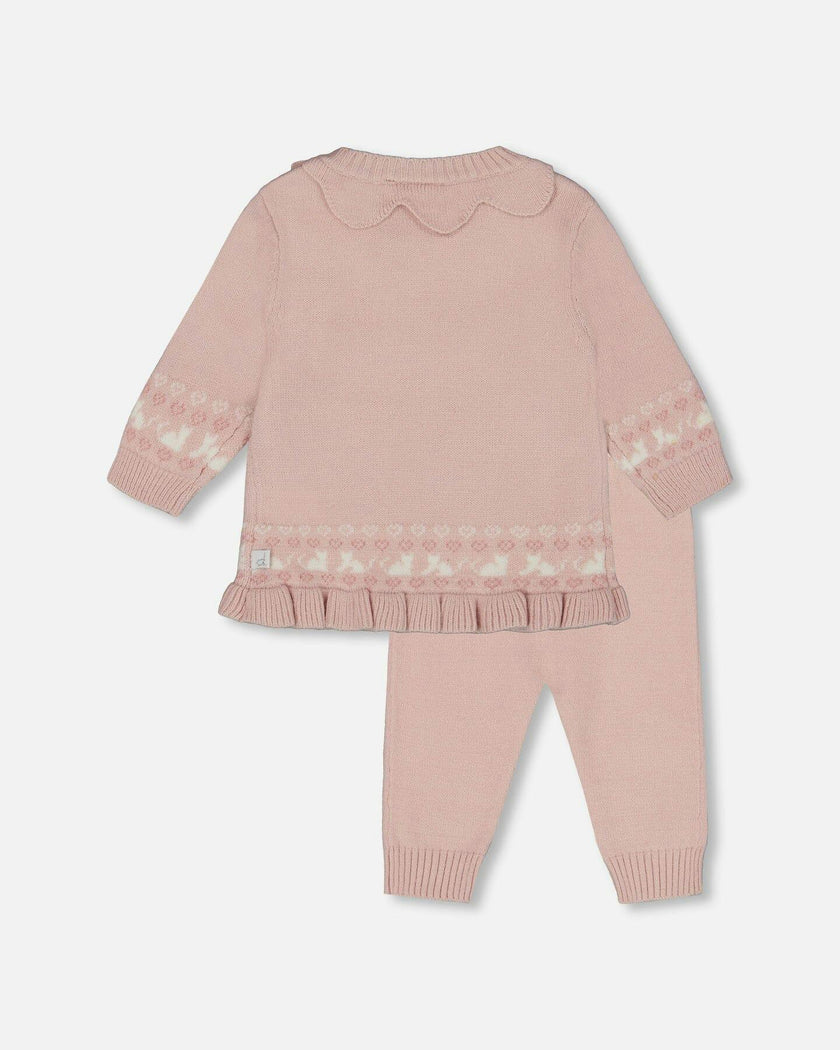 Knitted Top and Pant Set