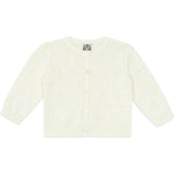 BONTON Openwork Hearts Lilet Baby Cardigan - Ecru