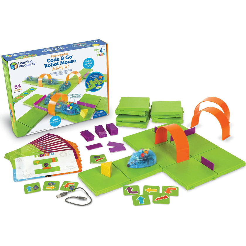Code & Go® Robot Mouse Activity Set Rechargeable