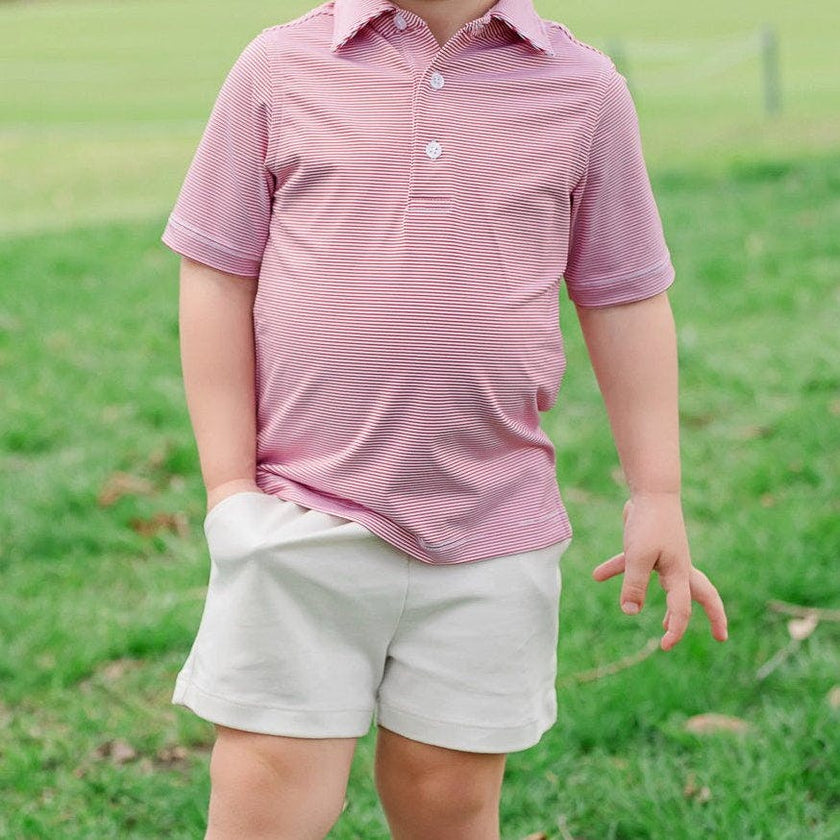 Sawyer Boys' Play Shorts Stone Khaki