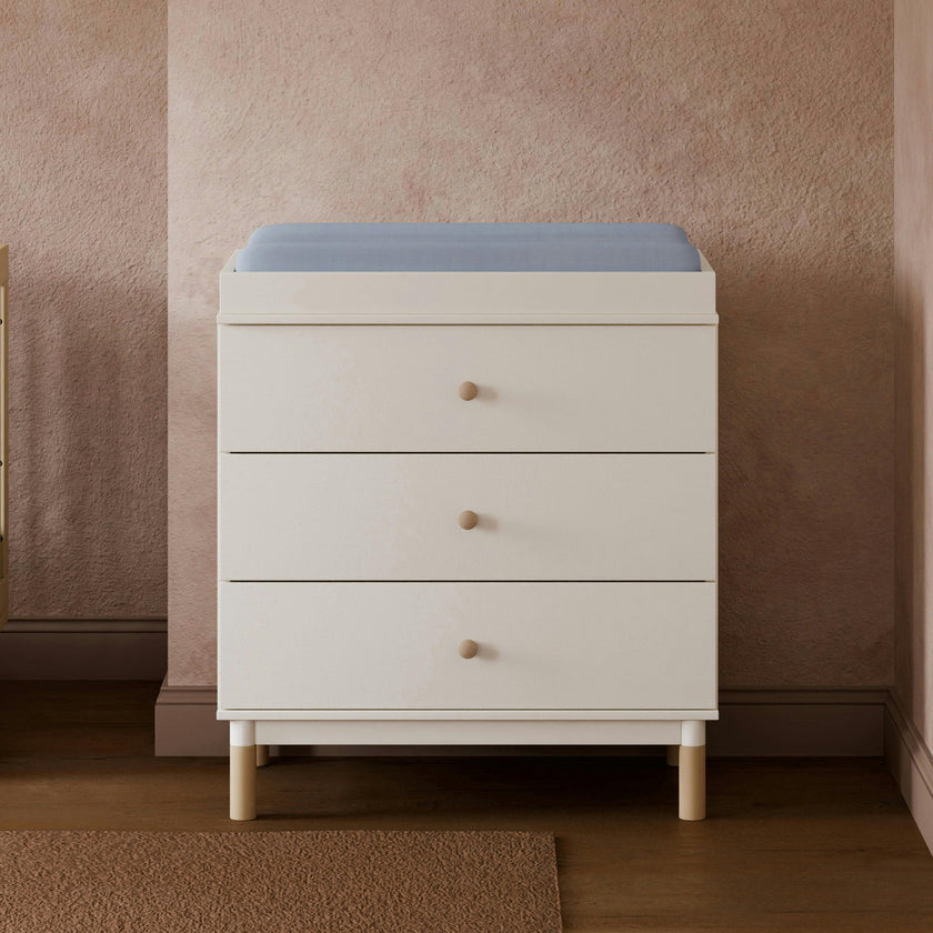 Babyletto Gelato 3-Drawer Compact Changer Dresser with Removable Changing Tray (34")