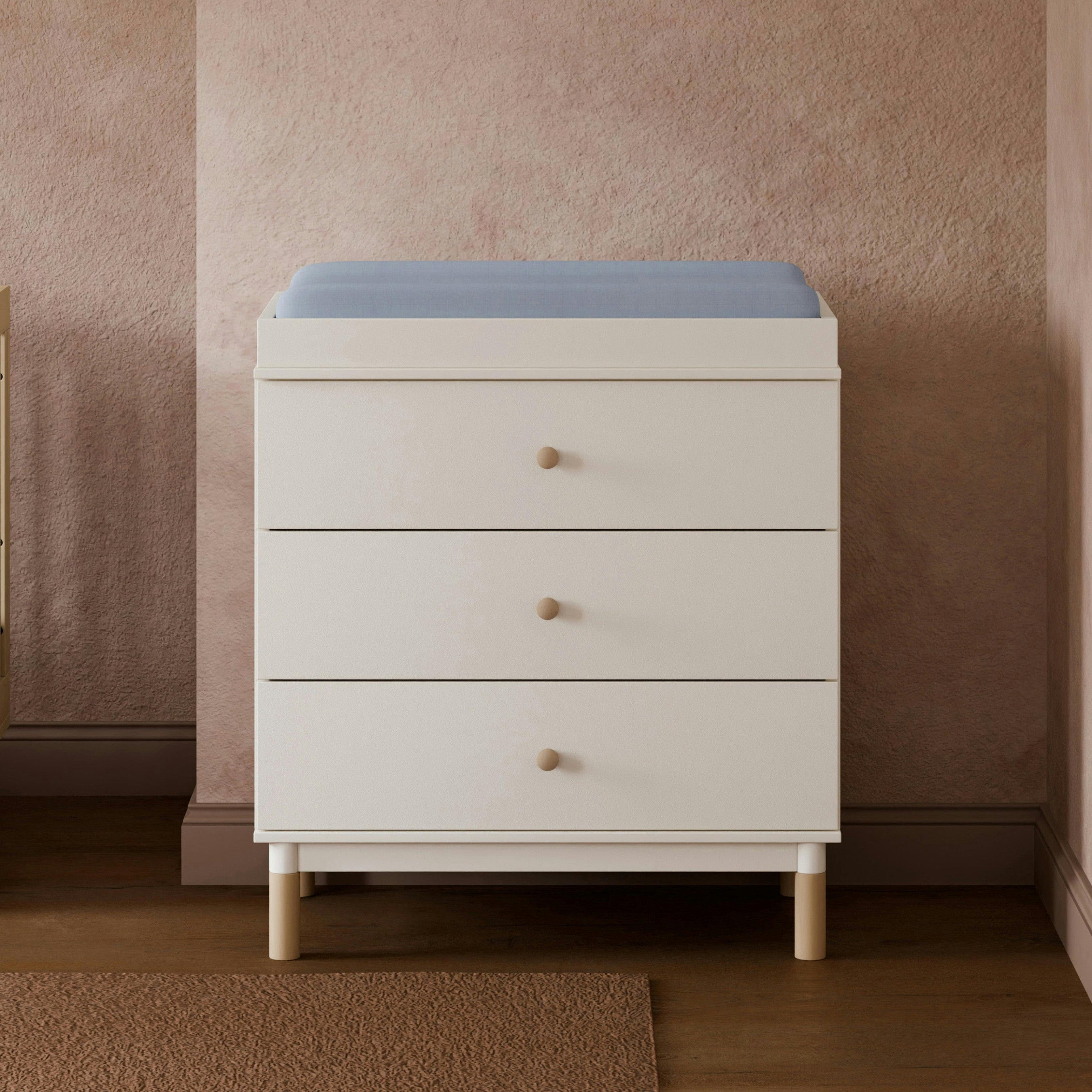 Babyletto Gelato 3-Drawer Compact Changer Dresser with Removable Changing Tray (34