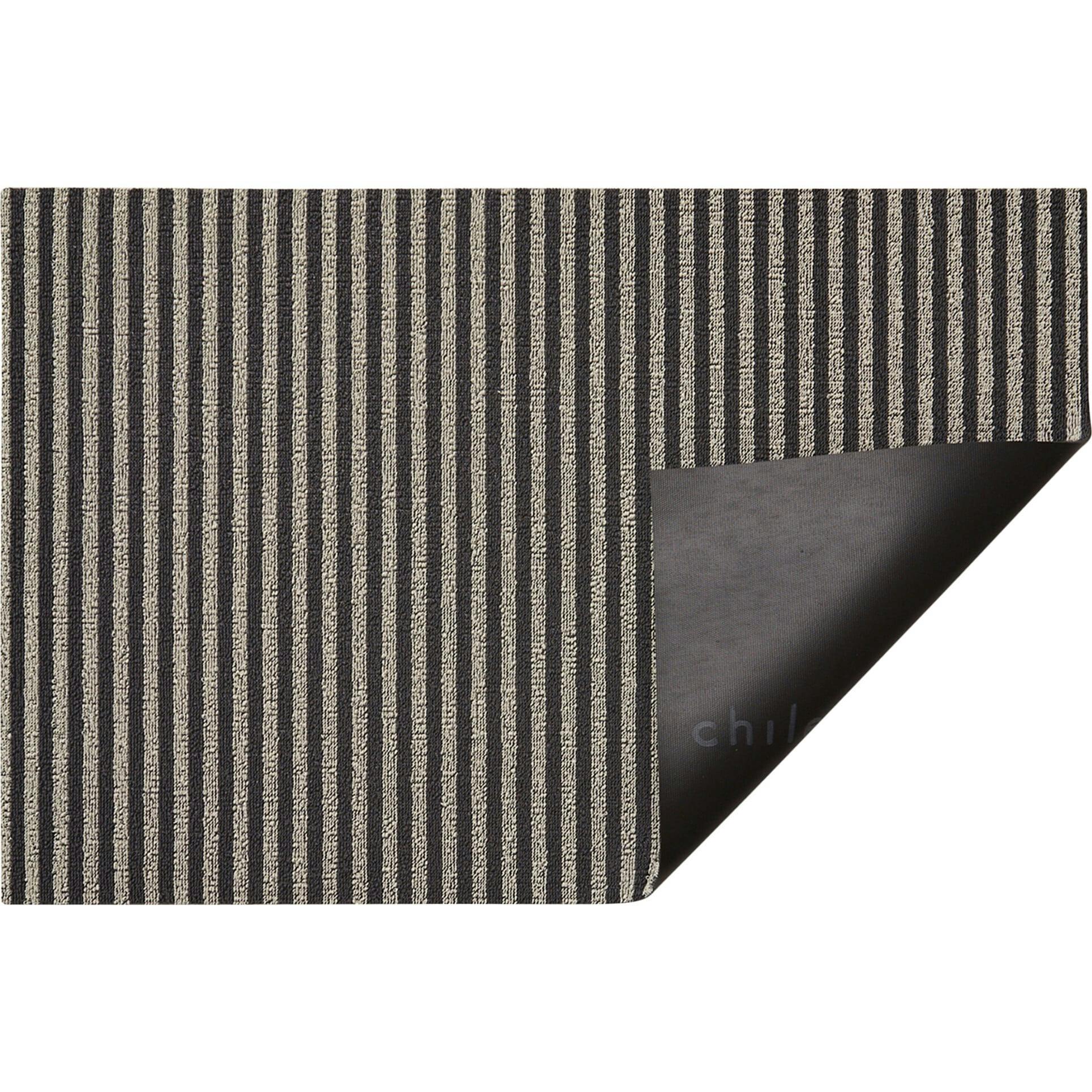 Breton Stripe Shag Floor Mat, Stripes