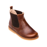 Leather Bootie | Apache Brown