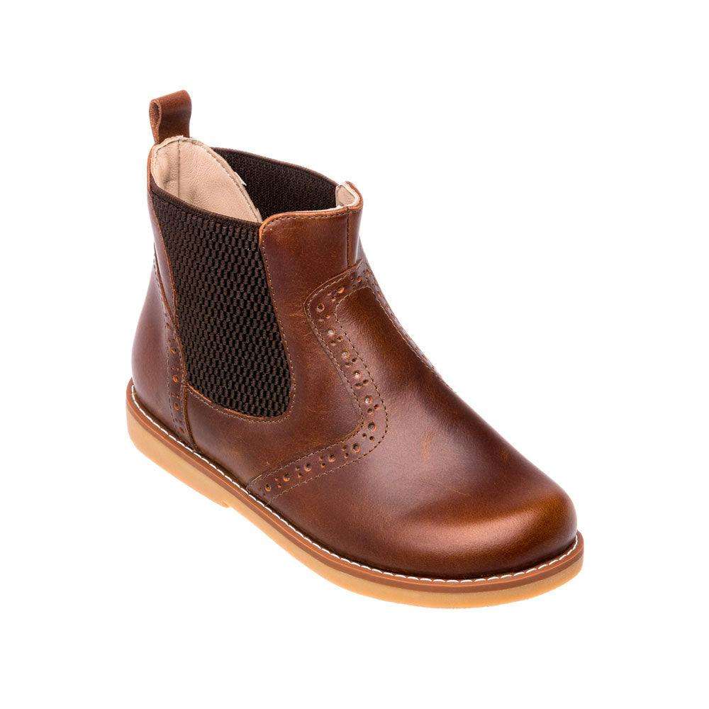 Leather Bootie | Apache Brown