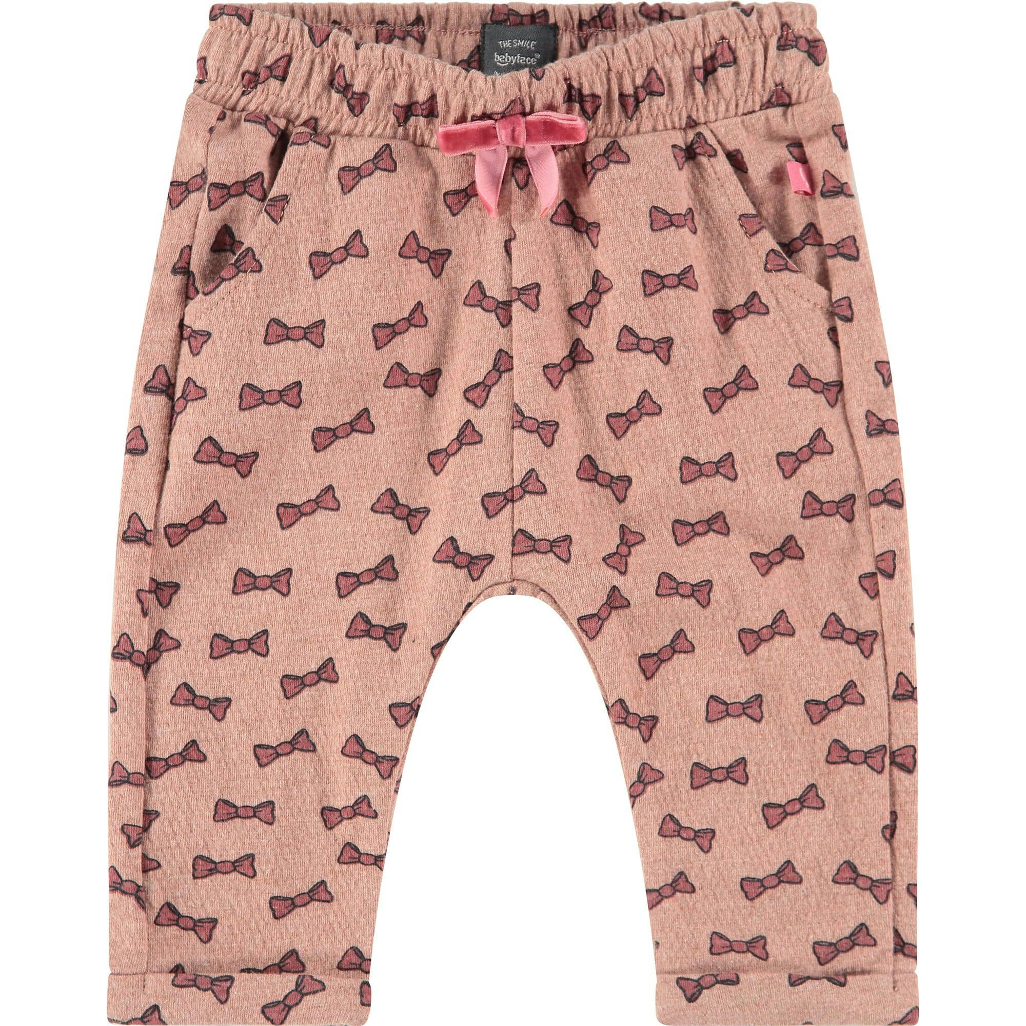 Allover Bow Print Sweatpants