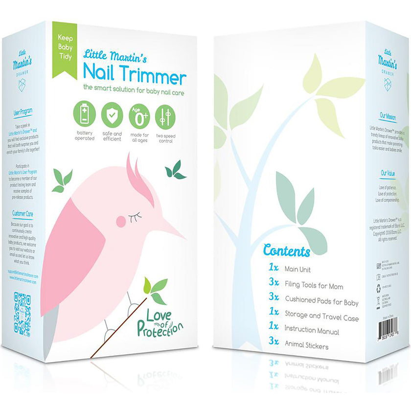 Baby Electric: Nail Trimmer - Blue