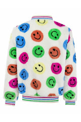 Rainbow Emoji Plush Coat