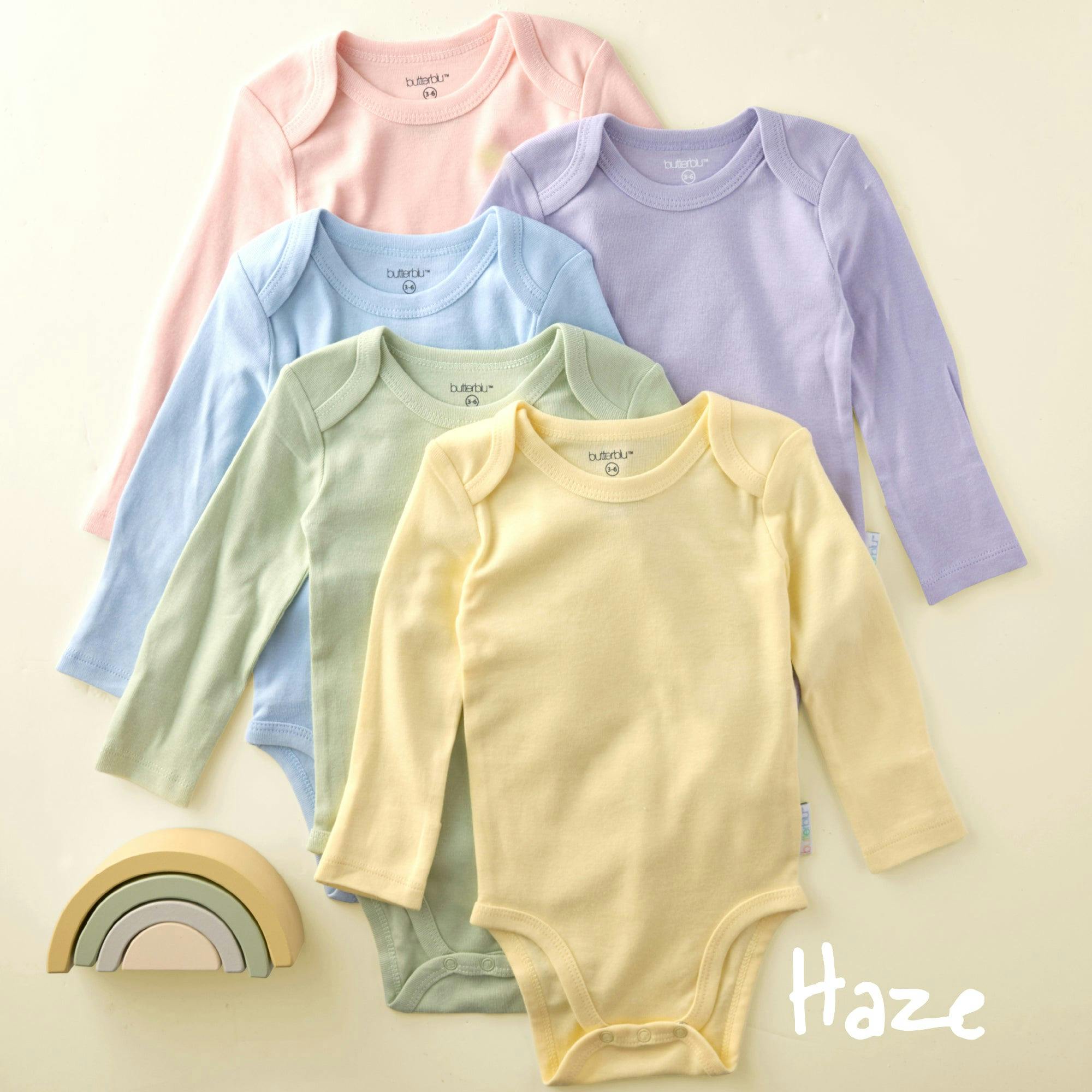 BLAKE 5-Pack Long Sleeve Bodysuit