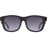 Polarized Navigator Sunglasses: Jet Black