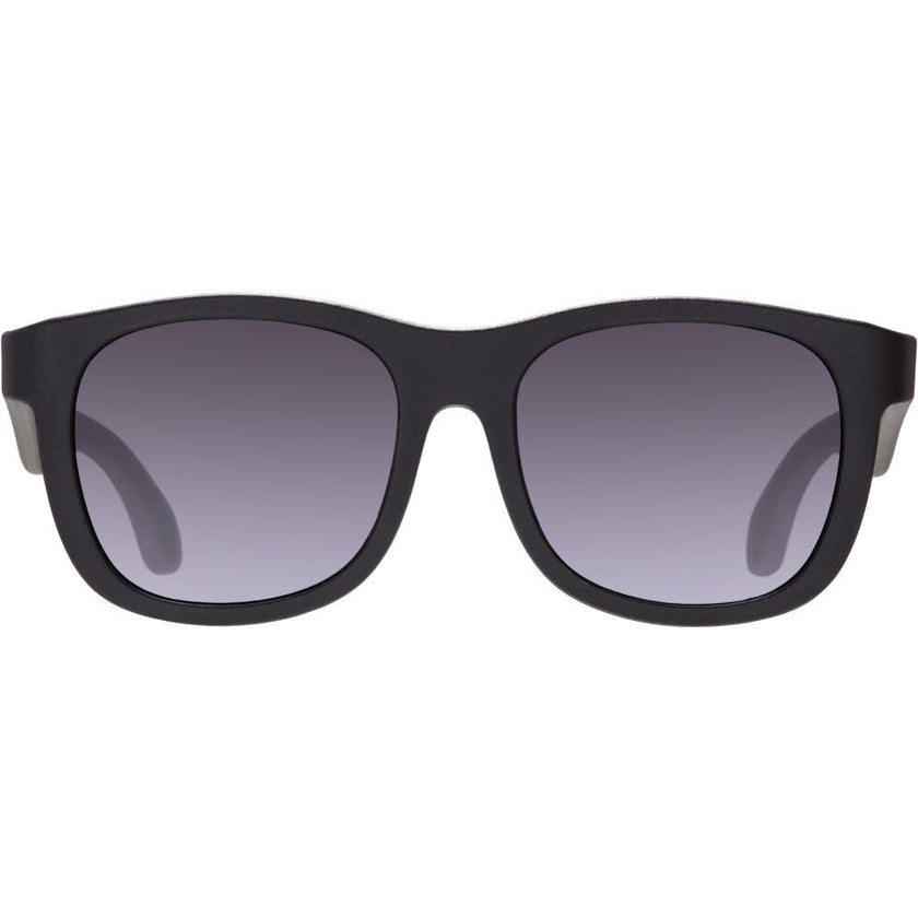 Polarized Navigator Sunglasses: Jet Black