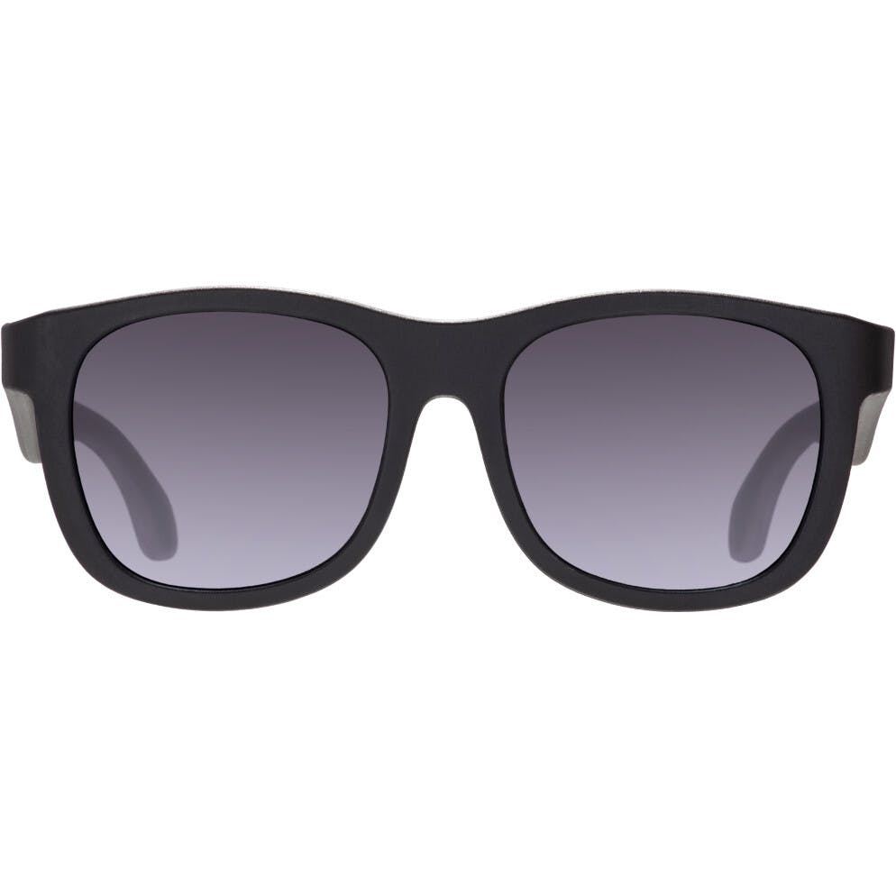 Polarized Navigator Sunglasses: Jet Black