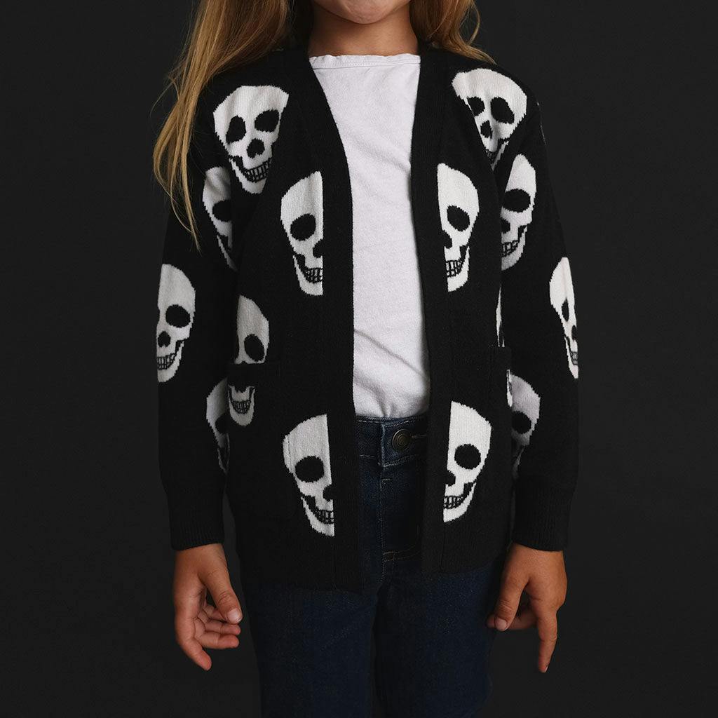 Classic Skelly Jacquard Cardigan